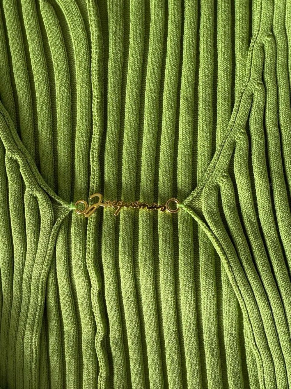 Jacquemus La Maille Pralù Longue
Cardigan In Green